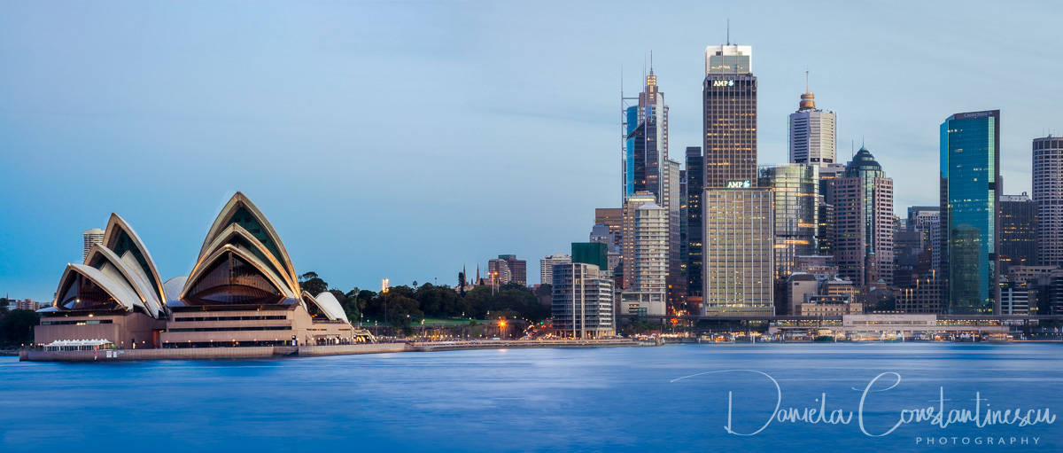 Australia Sydney Harbour Skyline Mesmerizing Panorama
